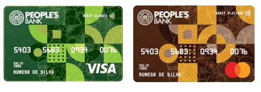 People's Bank debit Card
